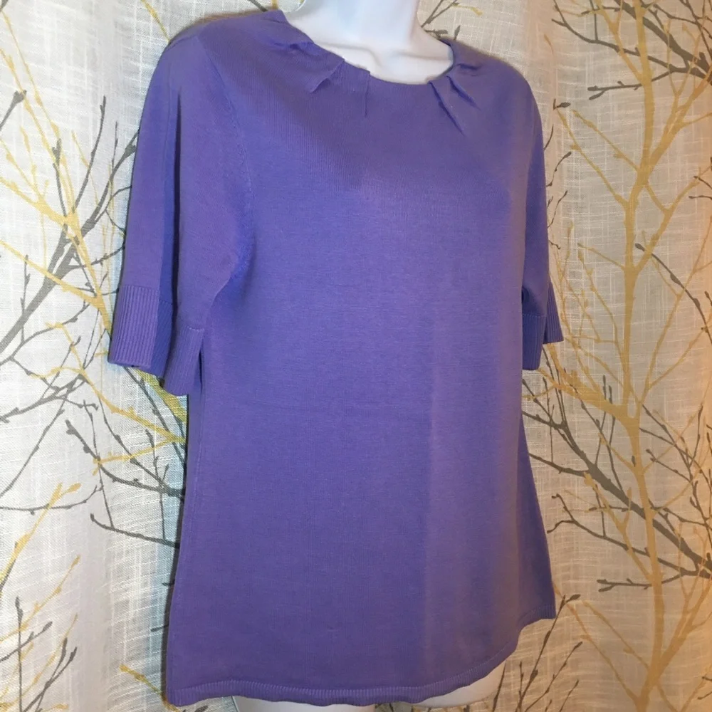 Coldwater Creek Short-sleeved Shirt - Picture 2 of 7